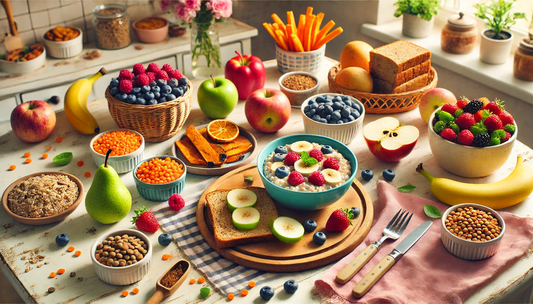 High-Fiber Foods for Toddlers: Safe, Natural Constipation Relief