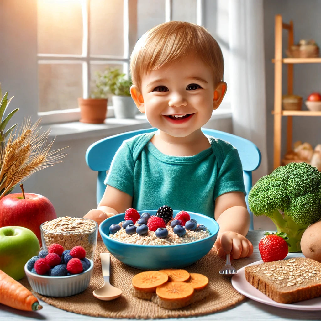 Fiber-Rich Foods for Toddlers: Gentle Relief for Constipation and a Happy Tummy