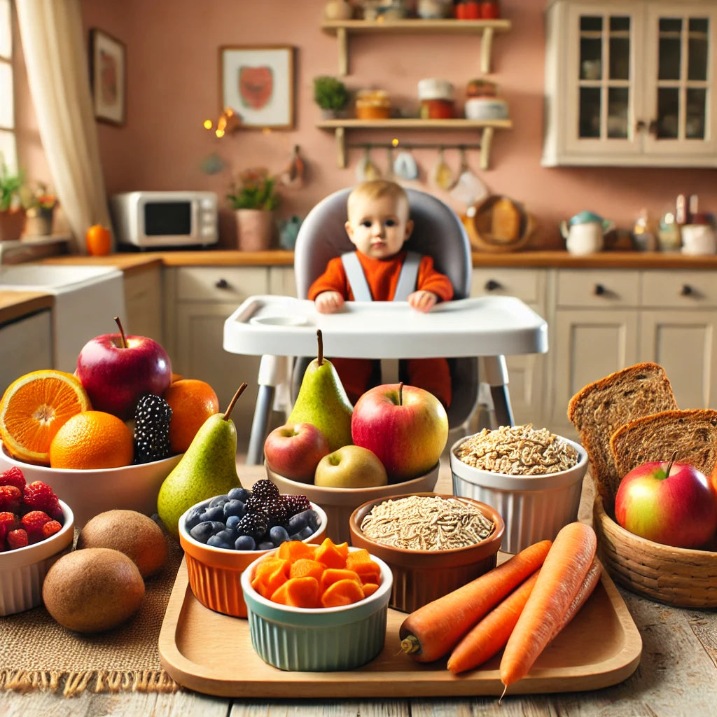 Foods High in Fiber for Toddlers: Gentle Constipation Relief at Home