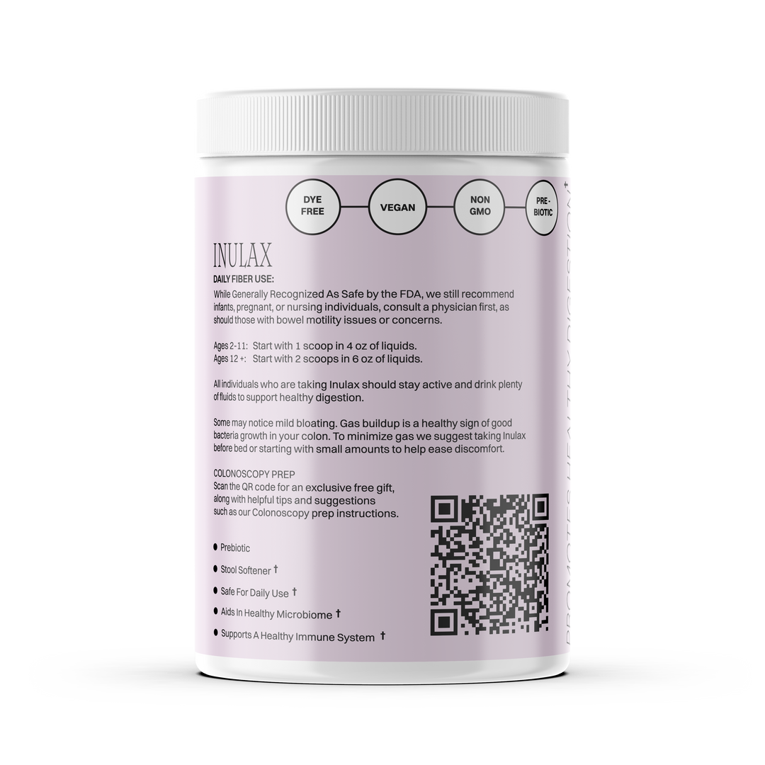 Unflavored Inulax - Now With 128 Servings!