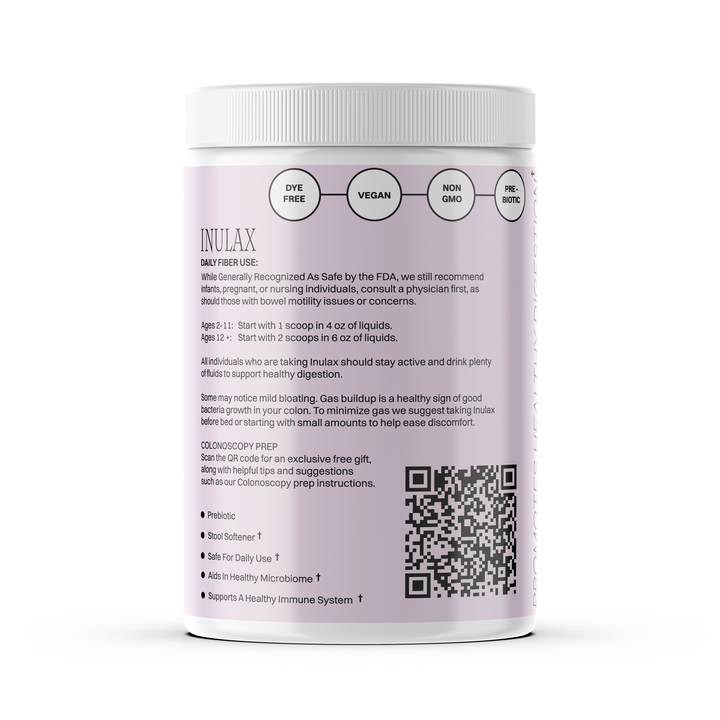 Unflavored Inulax - Now With 128 Servings!