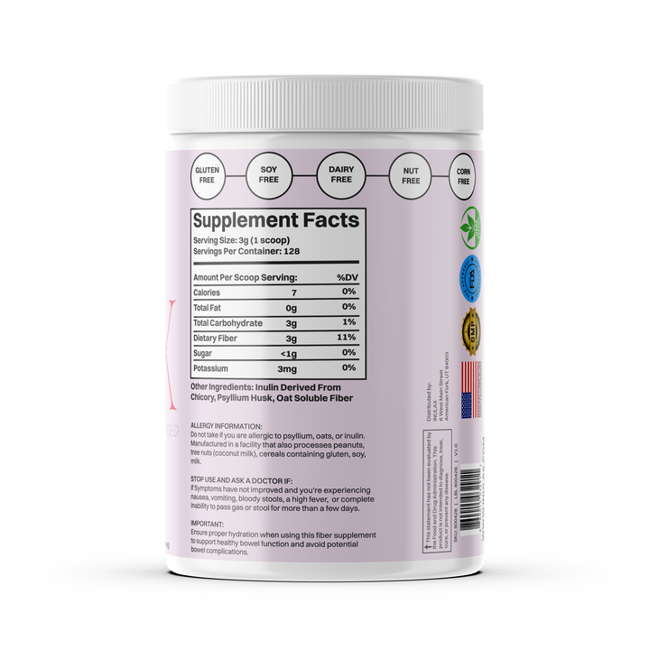 Unflavored Inulax - Now With 128 Servings!